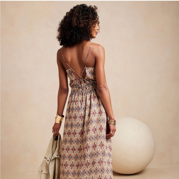 Banana Republic Dresses & Skirts - NWT Banana Republic Strappy Maxi Crossback Boho Maxi Dress Medium